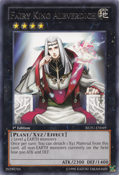 Fairy King Albverdich | Return of the Duelist | REDU-EN049 | Rare