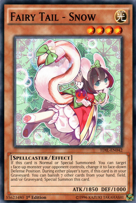 Fairy Tail - Snow | The Dark Illusion | TDIL-EN042 | Short Print