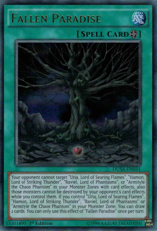 Fallen Paradise | Duelist Saga | DUSA-EN031 | Ultra Rare