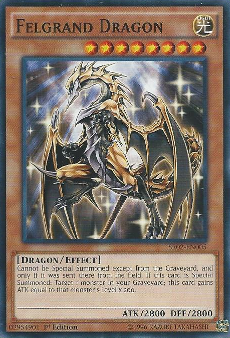 Felgrand Dragon | Rise of the Dragon Lords Structure Deck | SDRL-EN001 | Ultra Rare