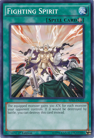 Fighting Spirit | The Duelist Genesis | TDGS-EN045 | Rare