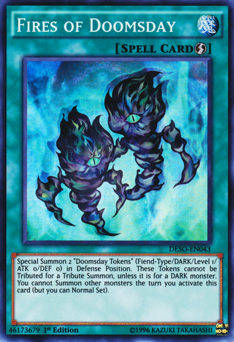 Fires of Doomsday | Phantom Darkness | PTDN-EN055 | Rare