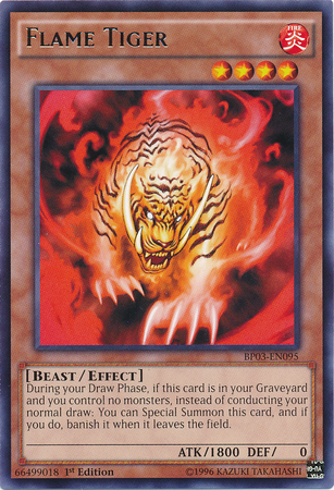 Flame Tiger | Galactic Overlord | GAOV-EN039 | Short Print