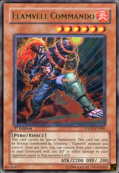 Flamvell Commando | Ancient Prophecy | ANPR-EN086 | Ultra Rare