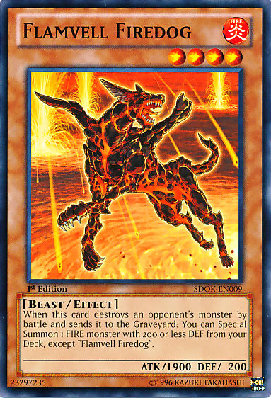 Flamvell Firedog | Ancient Prophecy | ANPR-EN037 | Rare