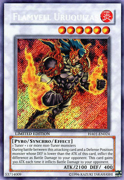 Flamvell Uruquizas | Hidden Arsenal | HA01-EN024 | Secret Rare