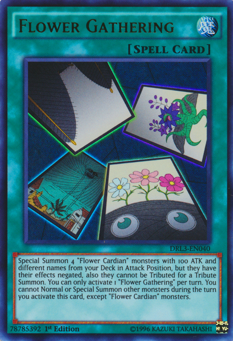 Flower Gathering | Dragons of Legend: Unleashed | DRL3-EN040 | Ultra Rare