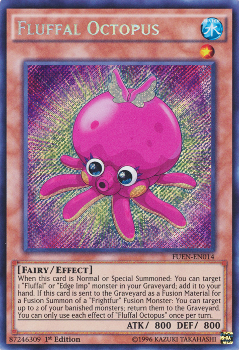 Fluffal Octopus | Fusion Enforcers | FUEN-EN014 | Secret Rare