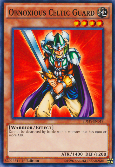 Obnoxious Celtic Guard | 2004 Collectors Tins | CT1-EN006 | Secret Rare