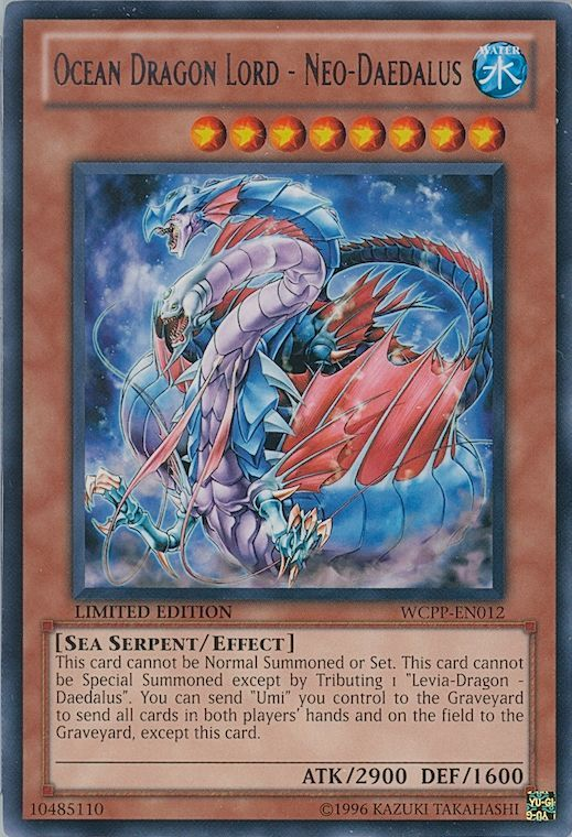 Ocean Dragon Lord - Neo-Daedalus | Structure Deck: Fury from the Deep | SD4-EN001 | Ultra Rare