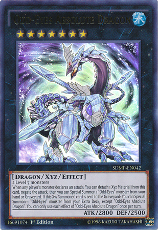 Odd-Eyes Absolute Dragon | Master of Pendulum Structure Deck‎ | SDMP-EN042 | Ultra Rare