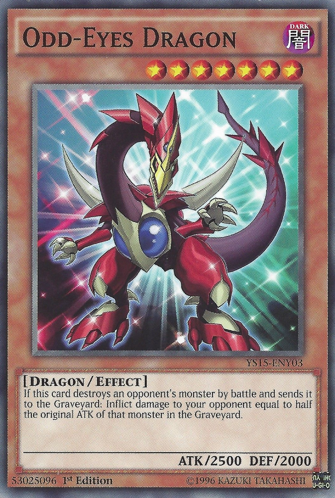 Odd-Eyes Dragon | Space-Time Showdown Power-Up Pack | YS14-ENA01 | Ultra Rare