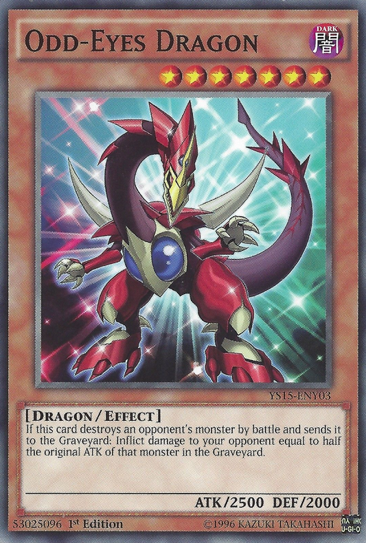 Odd-Eyes Dragon | Space-Time Showdown Power-Up Pack | YS14-ENA01 | Ultra Rare