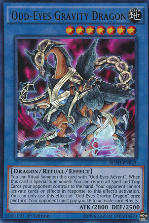 Odd-Eyes Gravity Dragon | Breakers of Shadow | BOSH-EN043 | Ultra Rare