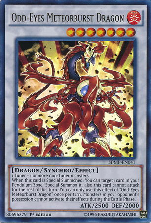 Odd-Eyes Meteorburst Dragon | Master of Pendulum Structure Deck‎ | SDMP-EN041 | Ultra Rare