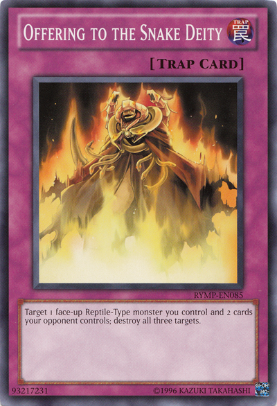 Offering to the Snake Deity | Phantom Darkness | PTDN-EN077 | Rare