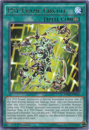 PSY-Frame Circuit | High-Speed Riders | HSRD-EN036 | Rare