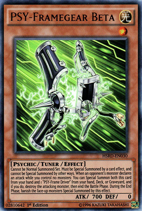 PSY-Framegear Beta | High-Speed Riders | HSRD-EN030 | Ultra Rare