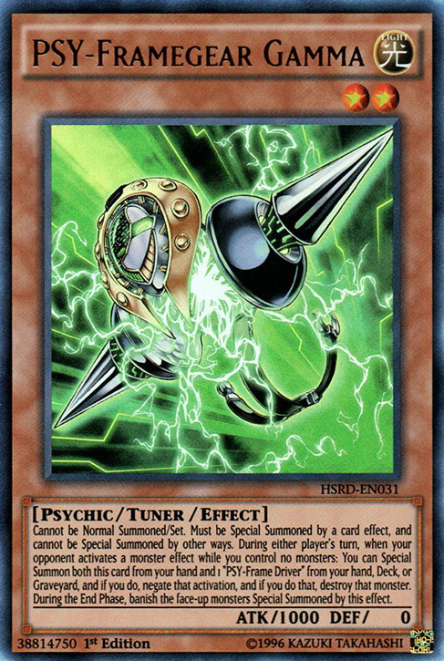 PSY-Framegear Gamma | High-Speed Riders | HSRD-EN031 | Ultra Rare