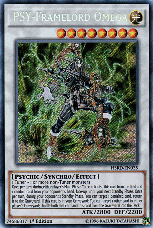 PSY-Framelord Omega | High-Speed Riders | HSRD-EN035 | Secret Rare