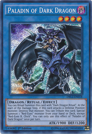 Paladin of Dark Dragon | Dragons of Legend 2 | DRL2-EN018 | Secret Rare