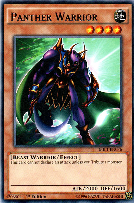 Panther Warrior | 2005 Collectors Tins | CT2-EN006 | Secret Rare