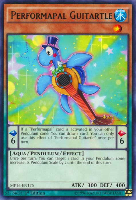 Performapal Guitartle | Breakers of Shadow | BOSH-EN004 | Rare
