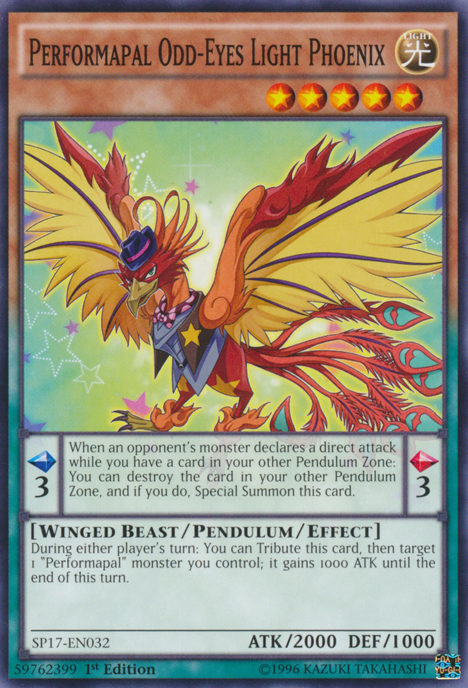 Performapal Odd-Eyes Light Phoenix | Shining Victories | SHVI-EN003 | Rare