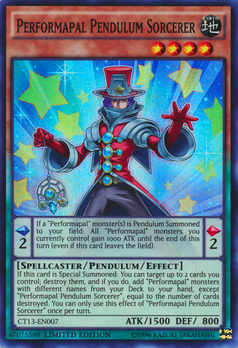 Performapal Pendulum Sorcerer | Breakers of Shadow | BOSH-EN090 | Secret Rare
