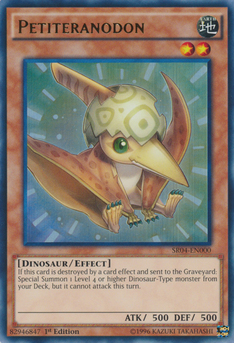 Petiteranodon | Dinosmasher's Fury Structure Deck | SR04-EN000 | Ultra Rare