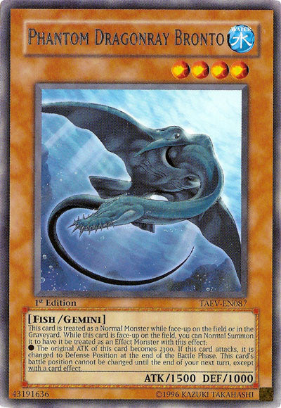 Phantom Dragonray Bronto | Tactical Evolution | TAEV-EN087 | Rare