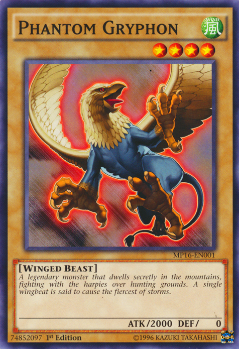 Phantom Gryphon | Crossed Souls | CROS-EN001 | Short Print