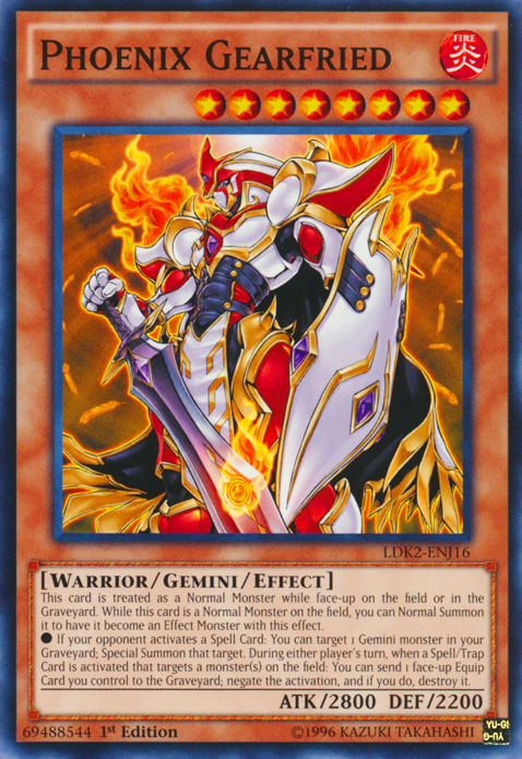 Phoenix Gearfried | Warriors' Strike Structure Deck | SDWS-EN001 | Ultra Rare