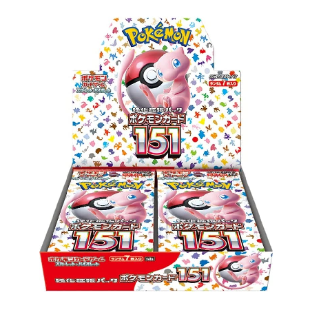Pokémon 151 (SV2a) Booster Box (Japanese) | 30 Sealed Packs