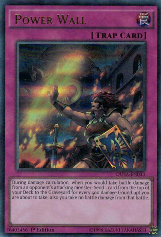 Power Wall | Duelist Saga | DUSA-EN033 | Ultra Rare