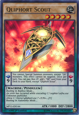 Qliphort Scout | The New Challengers | NECH-EN021 | Ultra Rare