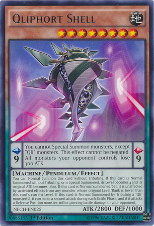 Qliphort Shell | The New Challengers | NECH-EN025 | Rare