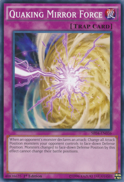 Quaking Mirror Force | Breakers of Shadow | BOSH-EN076 | Ultra Rare