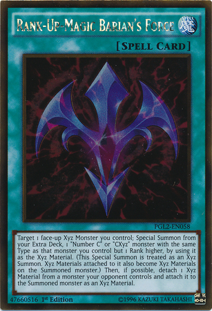 Rank-Up-Magic Barian's Force | Lord of the Tachyon Galaxy | LTGY-EN060 | Ultra Rare