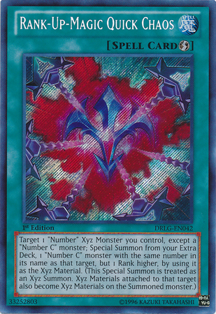 Rank-Up-Magic Quick Chaos | Dragons of Legend | DRLG-EN042 | Secret Rare