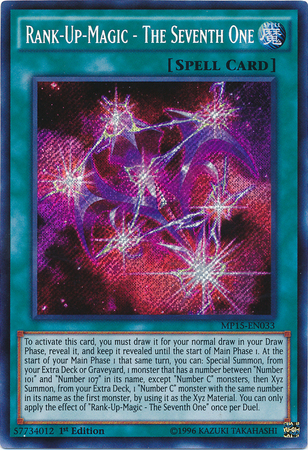 Rank-Up-Magic - The Seventh One | Primal Origin | PRIO-EN058 | Secret Rare