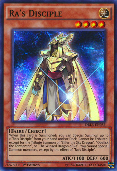 Ra's Disciple | Dragons of Legend | DRLG-EN024 | Secret Rare