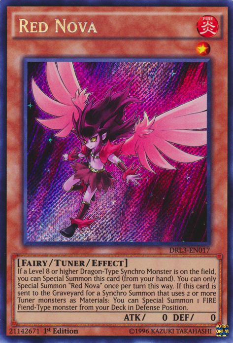 Red Nova (card) | Dragons of Legend: Unleashed | DRL3-EN017 | Secret Rare