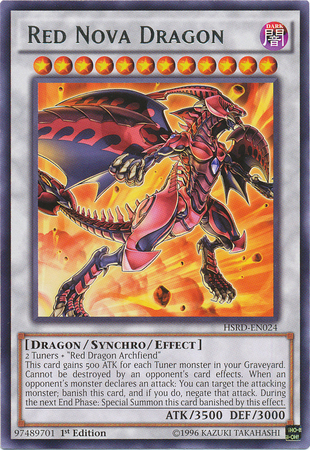 Red Nova Dragon | Collectible Tins 2010 Wave 2 | CT07-EN005 | Secret Rare