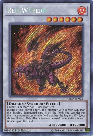 Red Wyvern | High-Speed Riders | HSRD-EN022 | Secret Rare