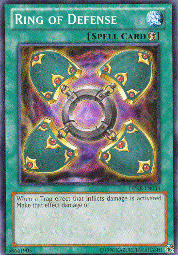 Ring of Defense | Duelist Pack: Chazz Princeton | DP2-EN026 | Ultra Rare