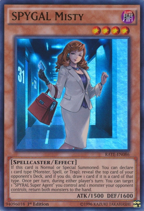 SPYGAL Misty | Raging Tempest | RATE-EN086 | Ultra Rare