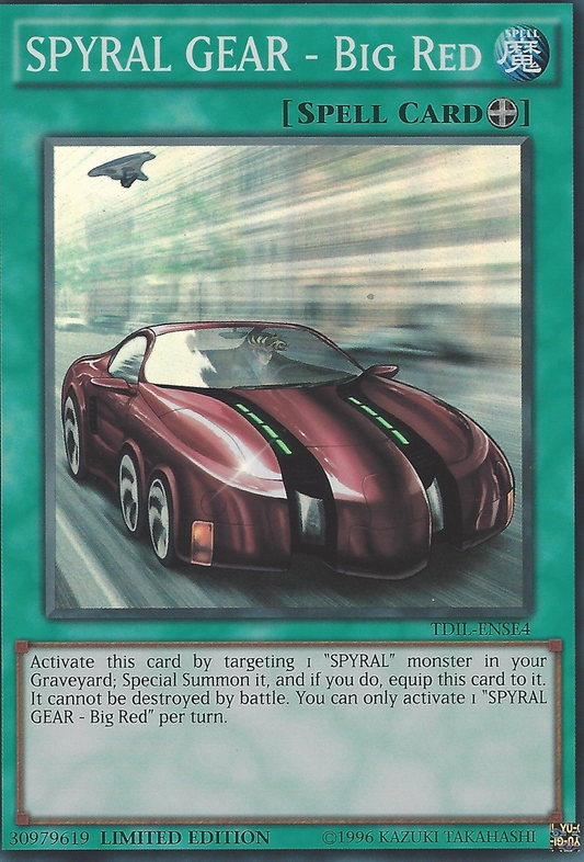 SPYRAL GEAR - Big Red | The Dark Illusion | TDIL-EN089 | Rare