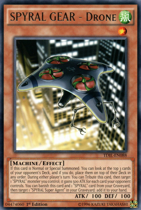 SPYRAL GEAR - Drone | The Dark Illusion | TDIL-EN088 | Rare