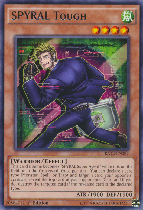 SPYRAL Tough | Raging Tempest | RATE-EN087 | Rare